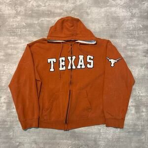 Vintage Y2K Texas Longhorns Zip Up hoodie
